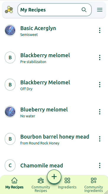 Mobile interface preview